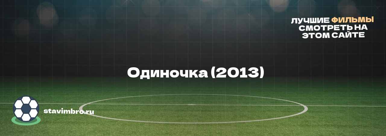   Одиночка (2013) - узнайте о фильме на сайте stavimbro.RU